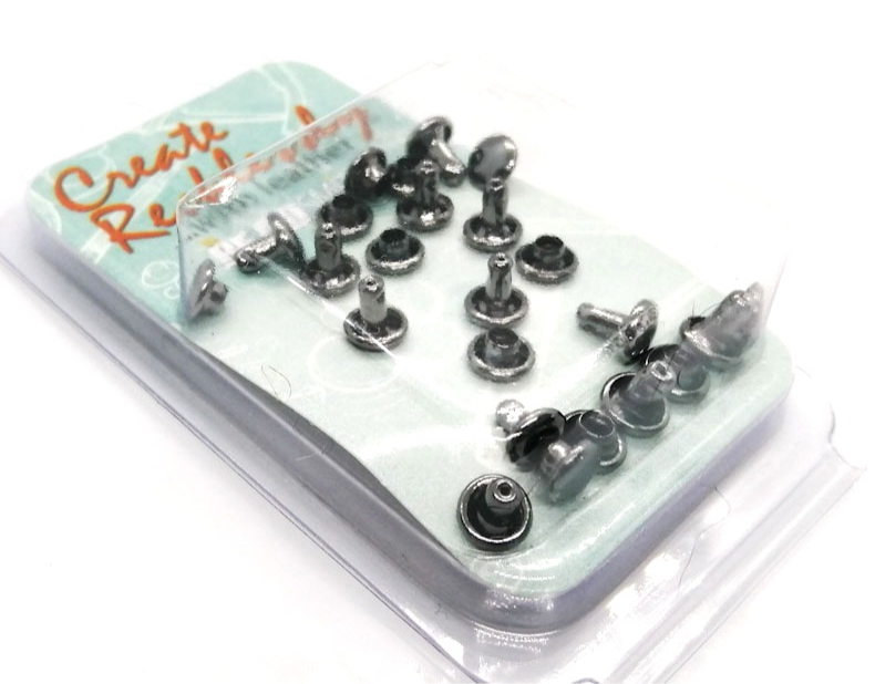 Thumbnail: The Beadsmith Create Recklessly 6mm Cap/Post Rivet Pack - Choice of Colours