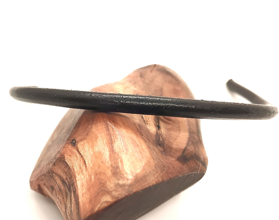 Thumbnail: Premium European Round Leather Cord 5mm - Pre-Cut 50cm Lengths