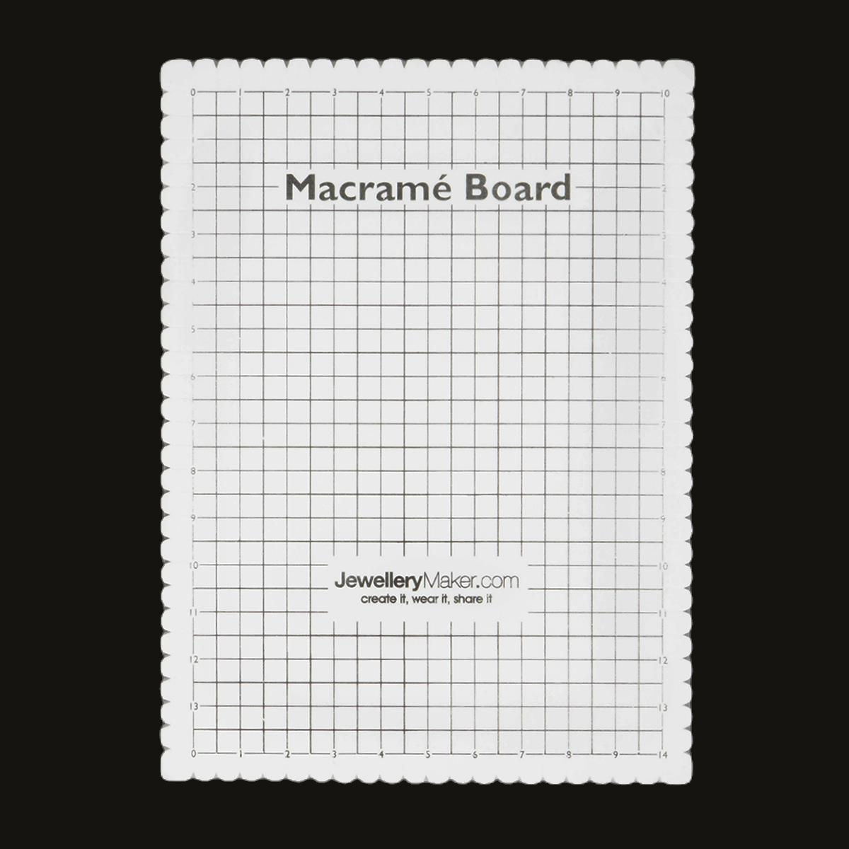 Jewellery Maker Macrame Board 39 cm x 29 cm