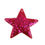 Thumbnail: Resin Glitter Star Pendant/Charms - 39mm - Pack of 4