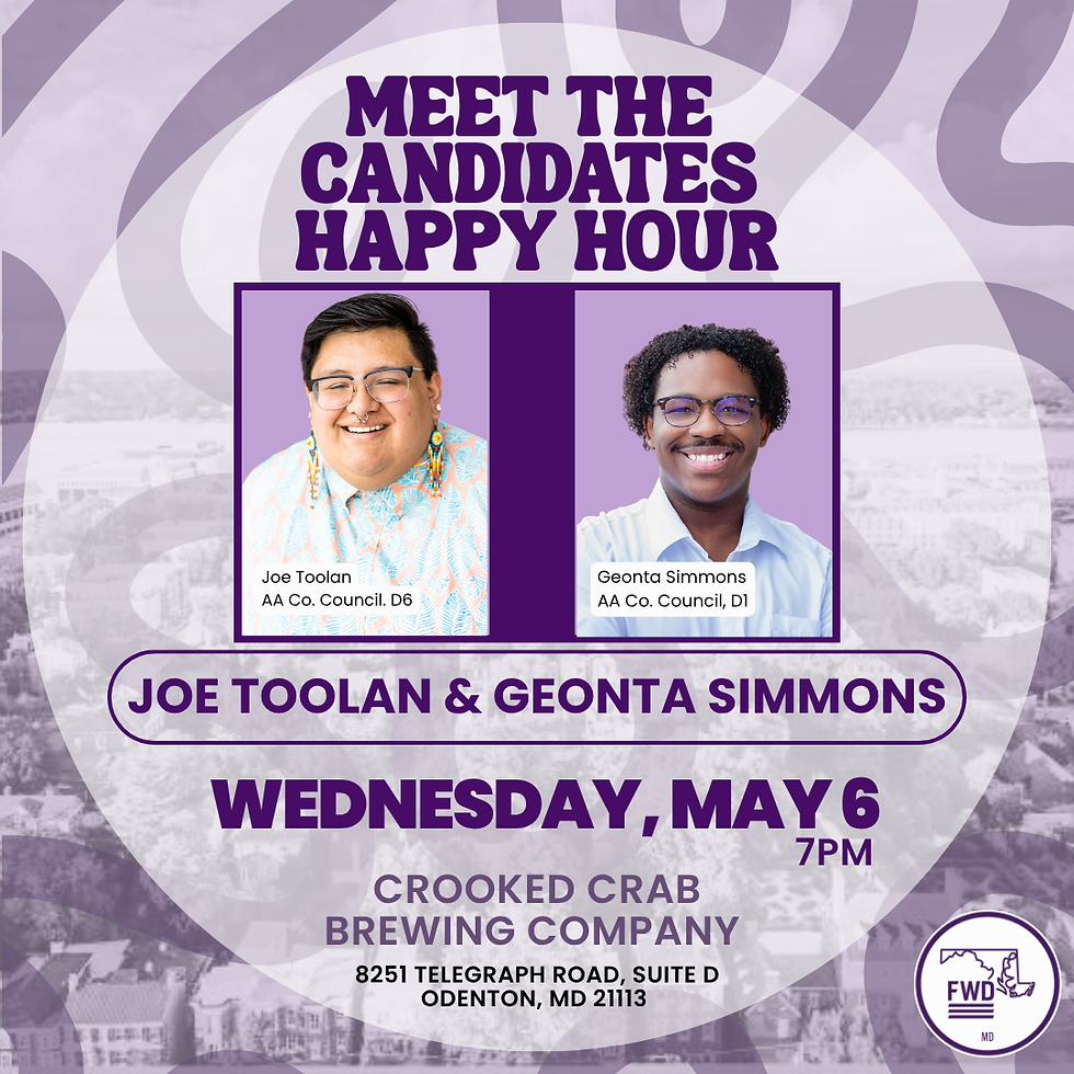 Anne Arundel: Meet the Candidates Happy Hour