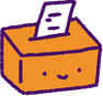 Happy Orange Ballot Box.png