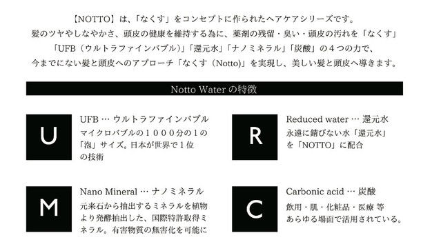サムネイル： NOTTO シャンプー（２５０ｍｌ）