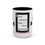 Thumbnail: Coffee & Cards Coffee Mug (11, 15oz) Queen of Clubs
