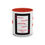 Thumbnail: Coffee & Cards Coffee Mug (11, 15oz) King of Hearts