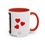 Thumbnail: Coffee & Cards Coffee Mug (11, 15oz) King of Hearts