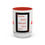 Thumbnail: Coffee & Cards Coffee Mug (11, 15oz) Queen of Diamonds