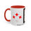 Thumbnail: Coffee & Cards Coffee Mug (11, 15oz) 7 of Diamonds