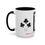 Thumbnail: Coffee & Cards Coffee Mug (11, 15oz) 4 of Clubs