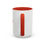 Thumbnail: Coffee & Cards Coffee Mug (11, 15oz) 8 of Hearts