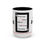 Thumbnail: Coffee & Cards Coffee Mug (11, 15oz) 6 of Clubs