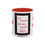 Thumbnail: Coffee & Cards Coffee Mug (11, 15oz) 2 of Hearts