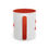 Thumbnail: Coffee & Cards Mug (11, 15oz) 4 of Hearts