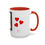 Thumbnail: Coffee & Cards Mug (11, 15oz) Ace of Hearts 