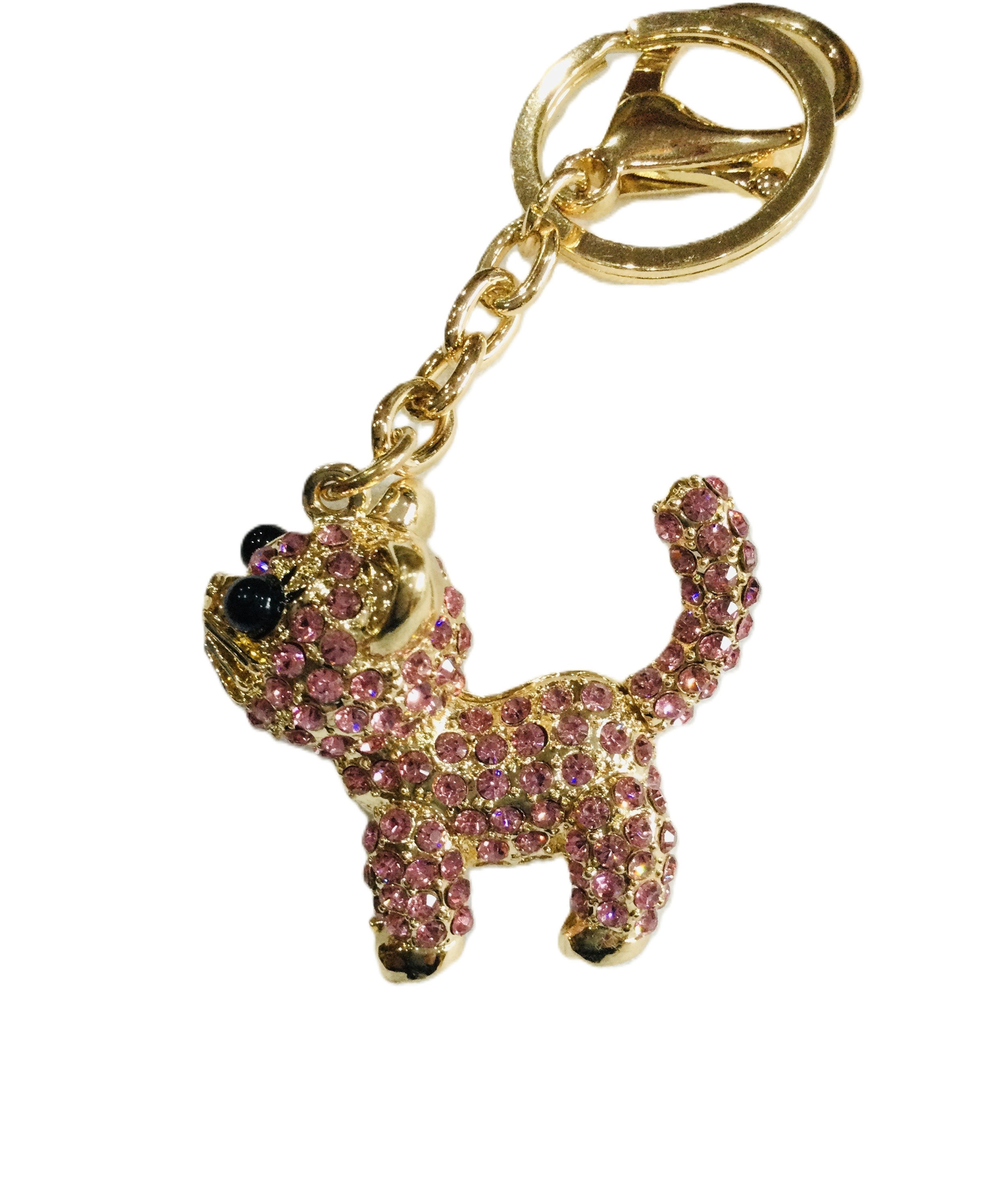 HANDBAG CHARM / KEYRING - PINK