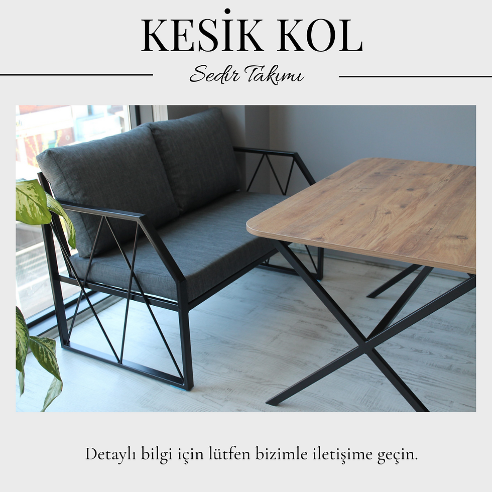 Küçük resim: KESİK KOL SEDİR TAKIMI ( 2+1+1 )