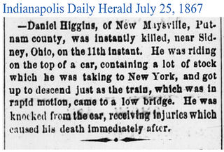 Indianapolis Daily Herlad July 25 1867 D