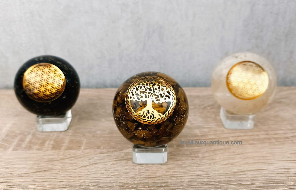 Miniature : Sphère d'ORGONITE