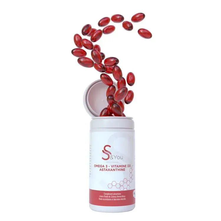 Miniature : Oméga3 - Vit D3 - Astaxanthine