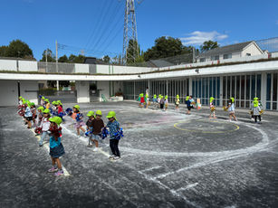 【運動会】4歳児りす組 「笑顔のバトン〜つながる心・広がる自信〜」