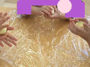 うさぎ組　いももち作り🥔