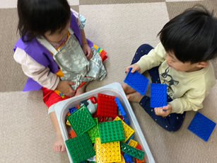 遅番保育を覗いてみました^_^