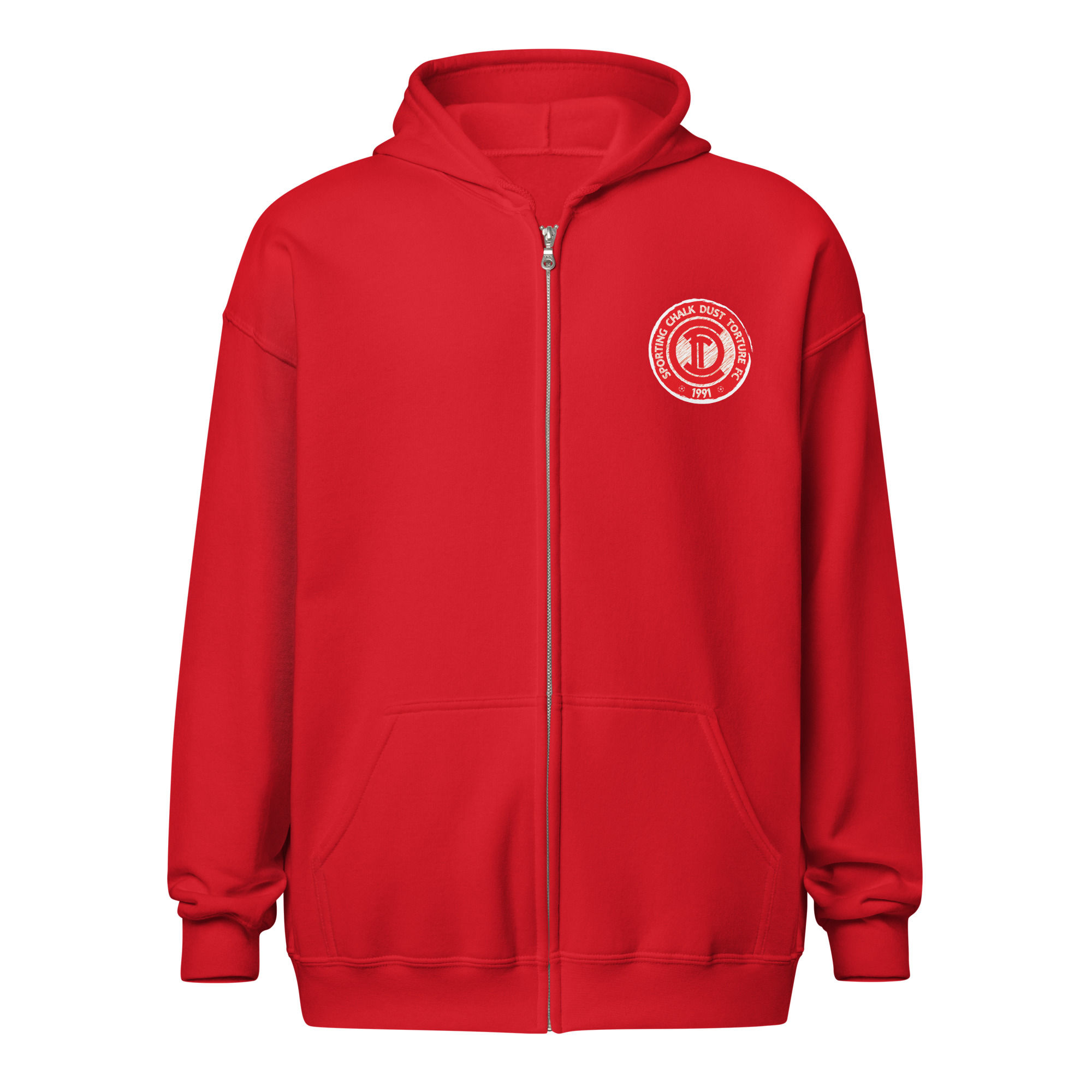 Chalk Dust Zip Hoodie
