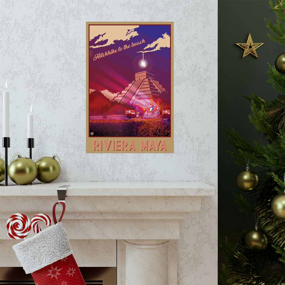 Thumbnail: Vintage Venue Posters - Riviera Maya