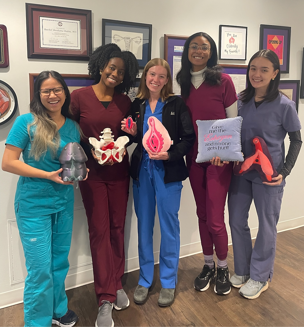 Hayley, MeMe, Grace, Amaris, Audrey (left-right)