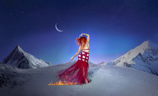 Dancing through the Flames  - Piece for the Anatomy of Her Healing Exhibit 