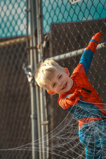 Spiderman character kids photoshoot in Roanoke, VA