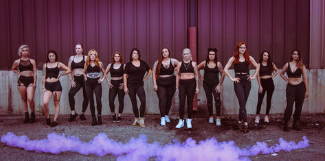 Branding session for Glitter Squad Photography Model team