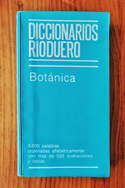 Diccionarios Rioduero. Botánica.