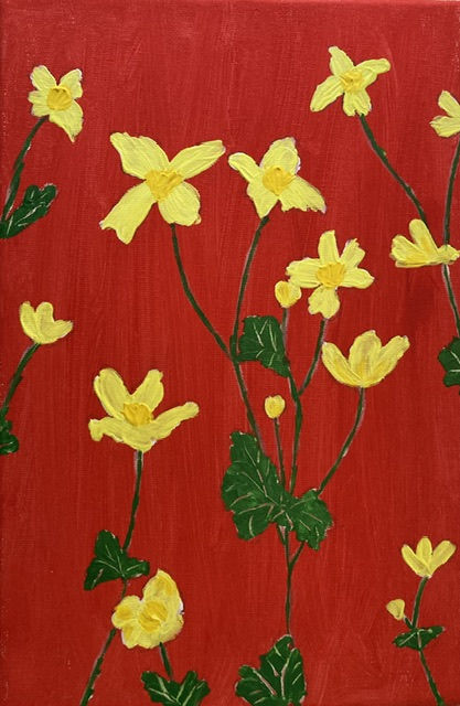 red and yellow