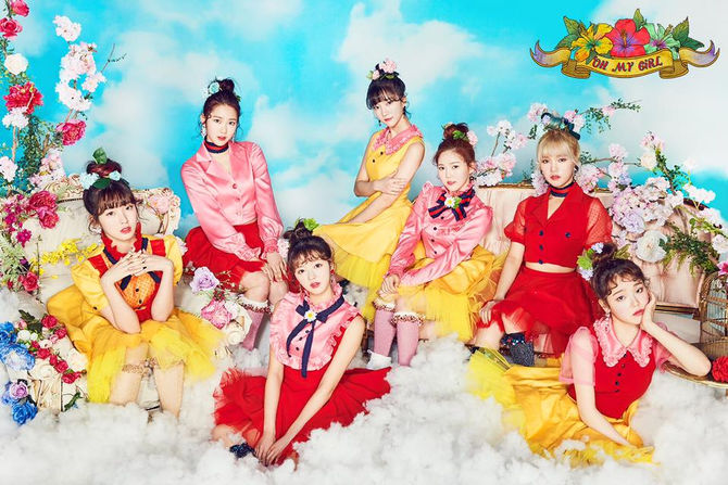 "OH MY GIRL!" Lança Novo MV, "Coloring Book"