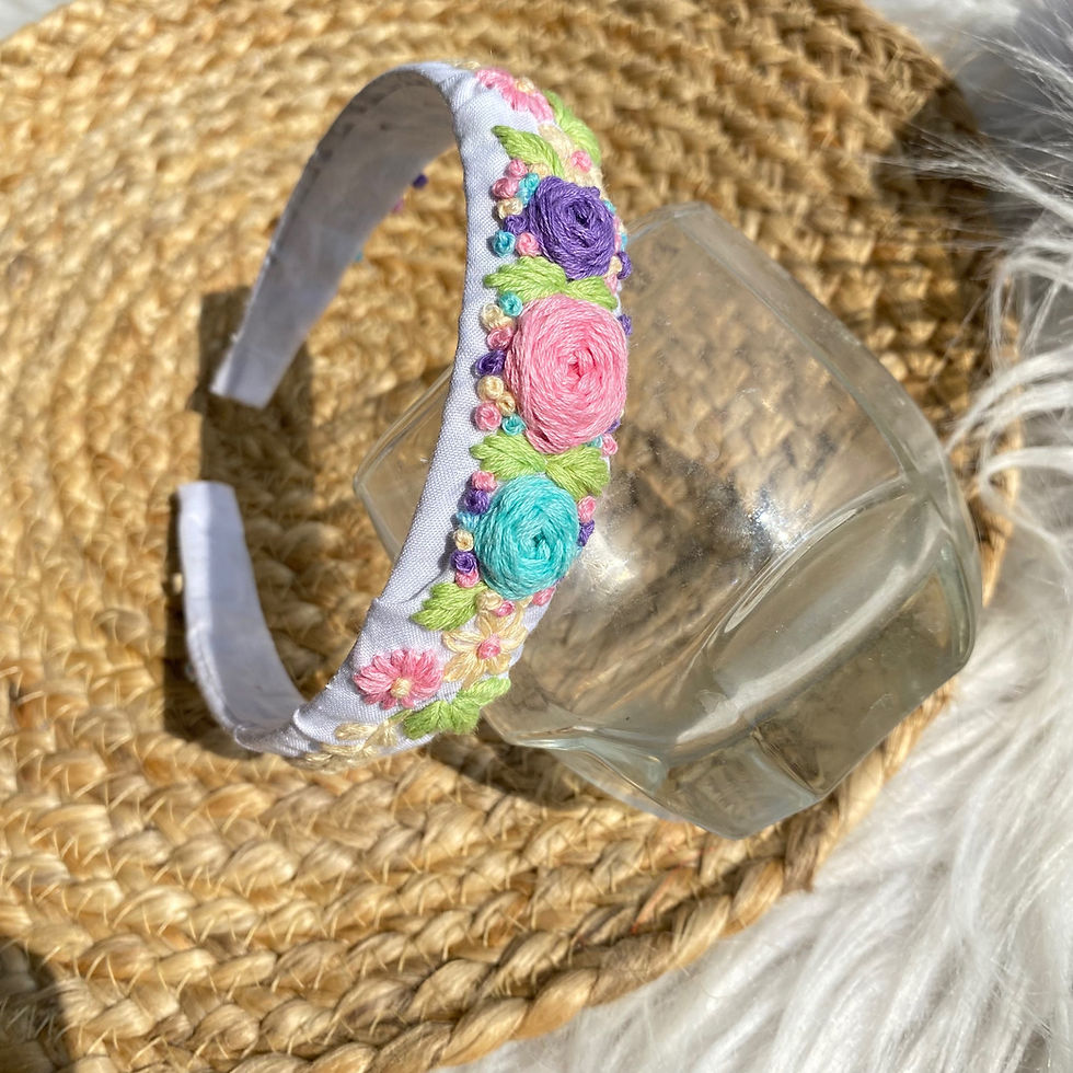 Thumbnail: Embroidery headbands