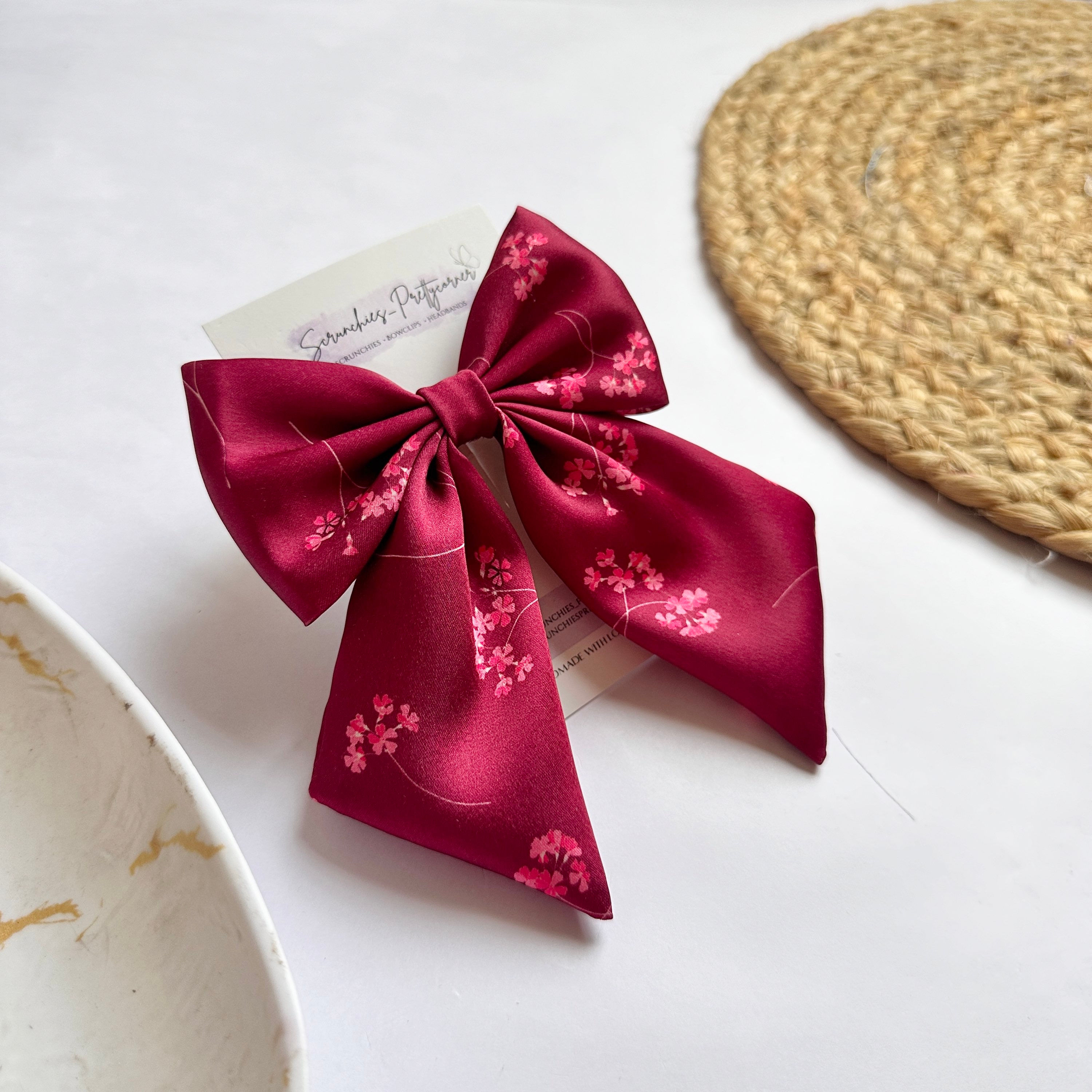 ROSALIE PIGTAIL BOWCLIP