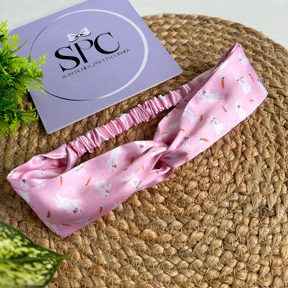 Thumbnail: TURBAN HEADBANDS~Baby bunny