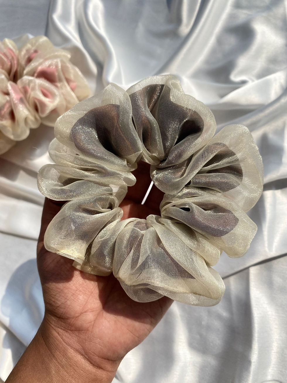 Thumbnail: Double layer Scrunchies
