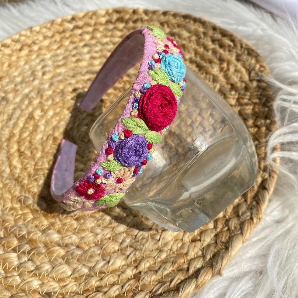 Thumbnail: Embroidery headbands