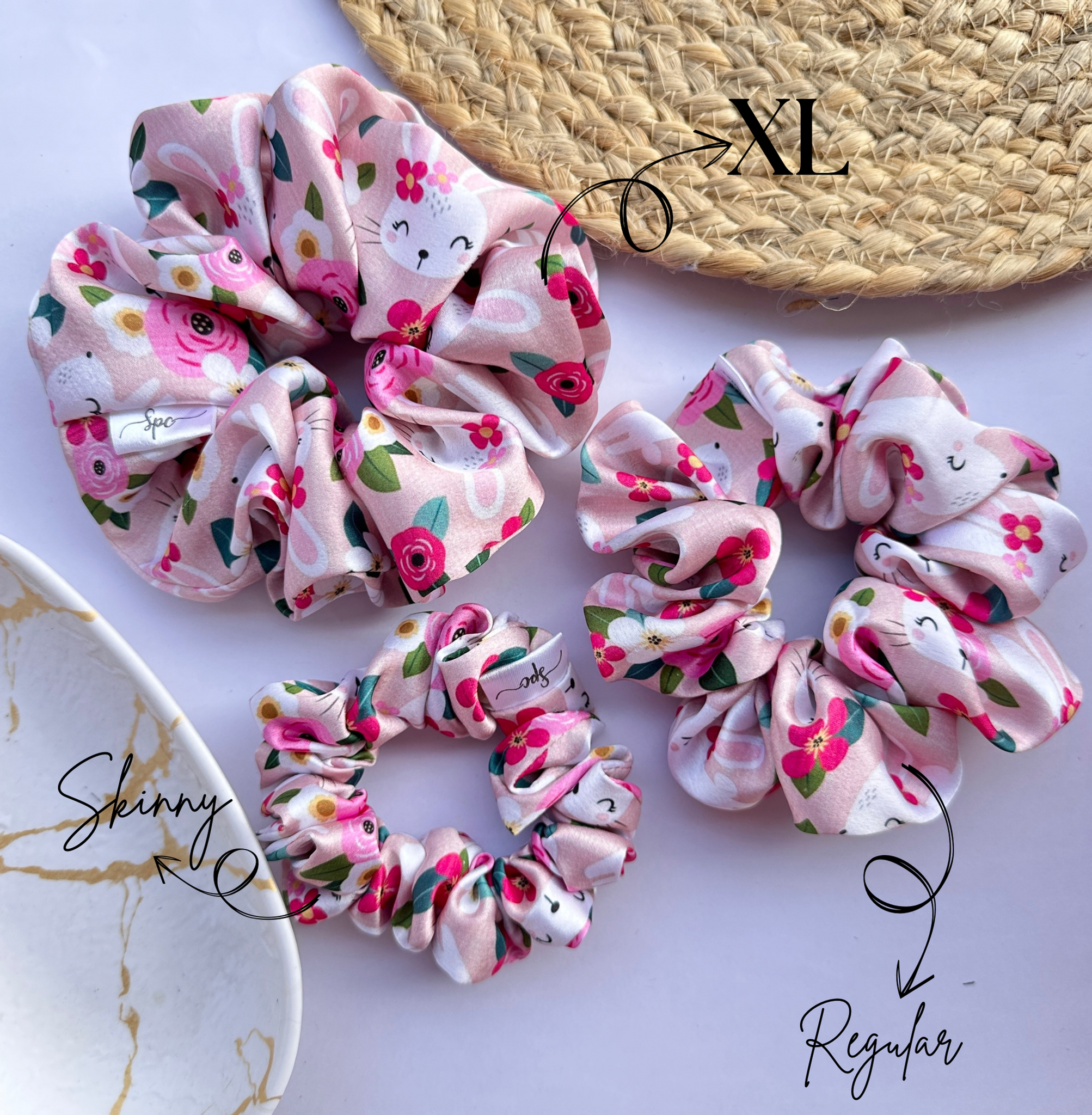 CANDY PRINTED SCRUNCHIE