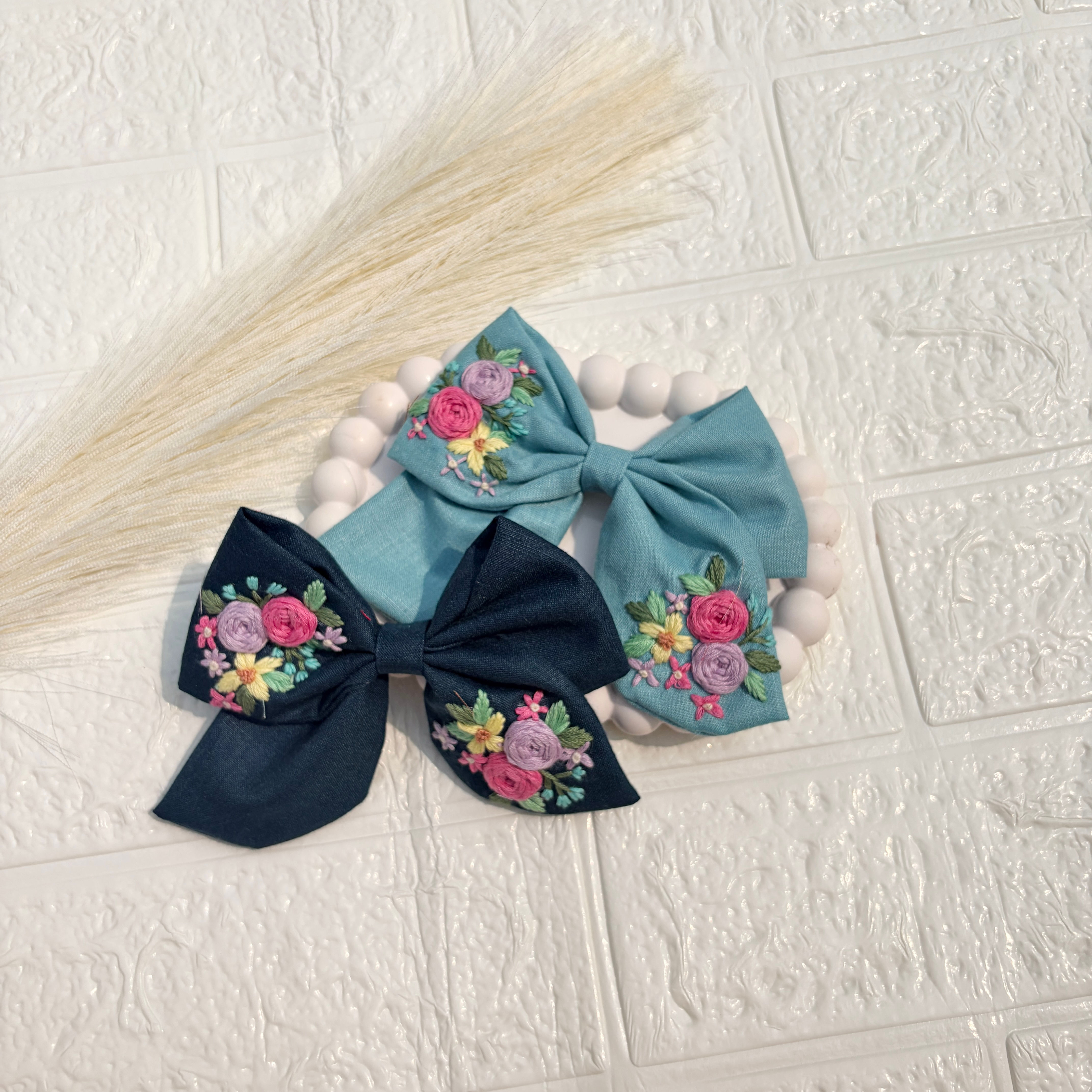 Rosie Pigtail embroidery 