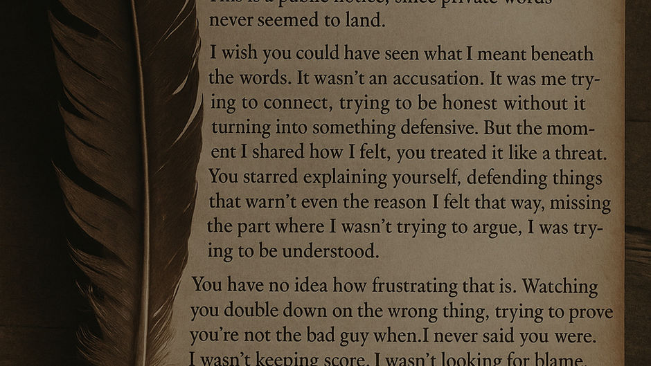 Public Announcement from the Goddess of Heartbreak, Vol. I