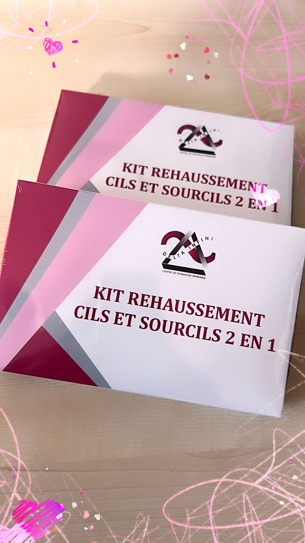 Miniature : kit rehaussement cils et brow lift