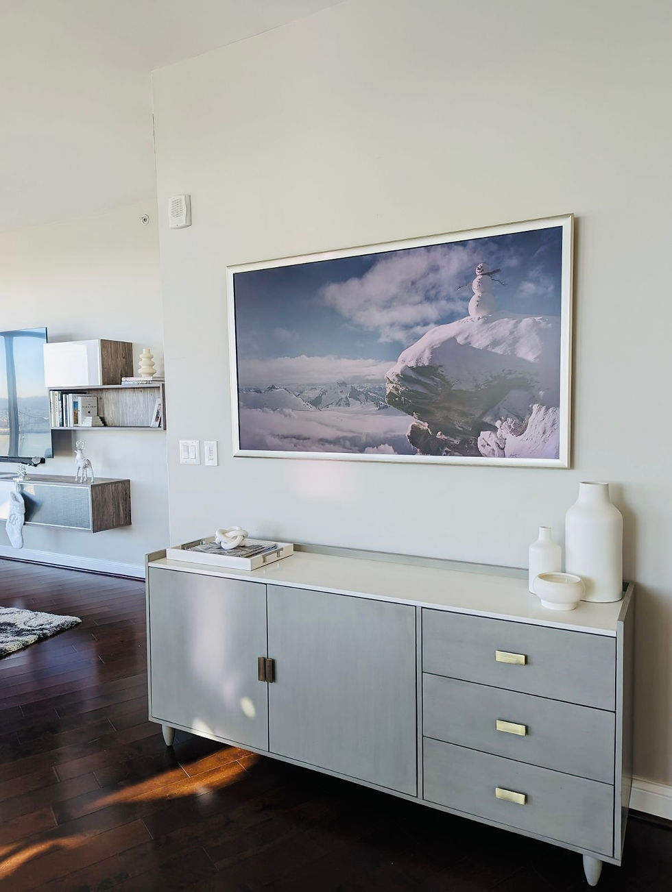 Samsung Frame TV with Silver Bezel.jpg