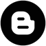 Blogger Black Round 