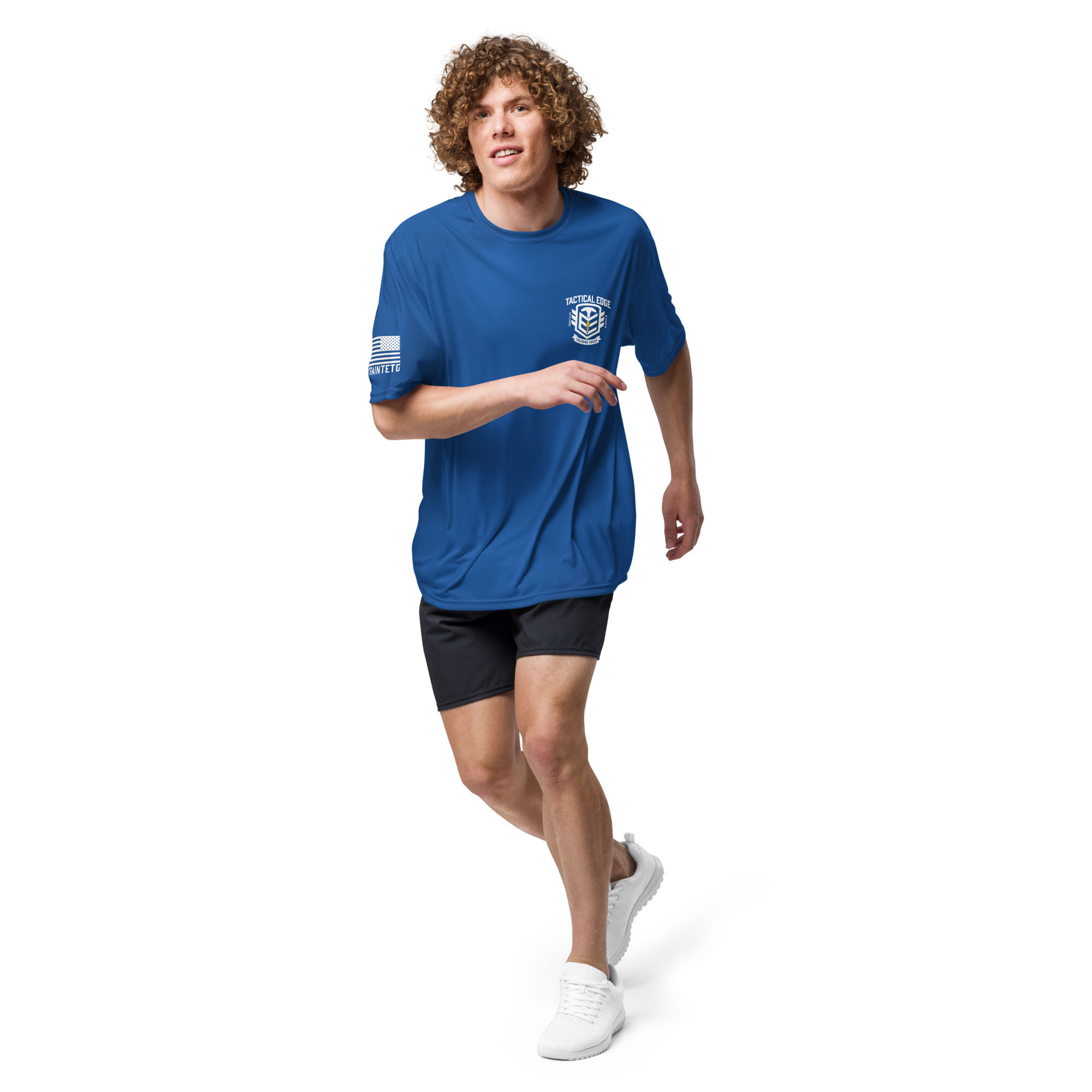 TETG Performance T-Shirt White Logo