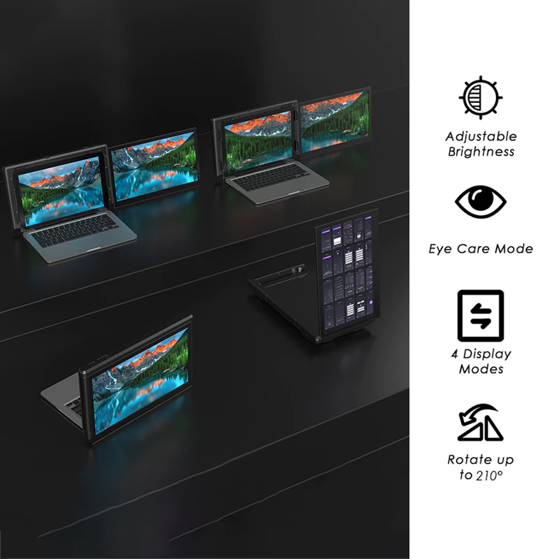 Minijatura: Single Portable Monitor Extender for Laptop