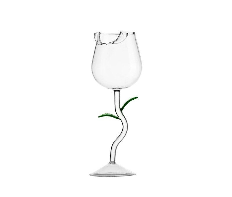 Miniaturebillede: coloured stem wine glasses