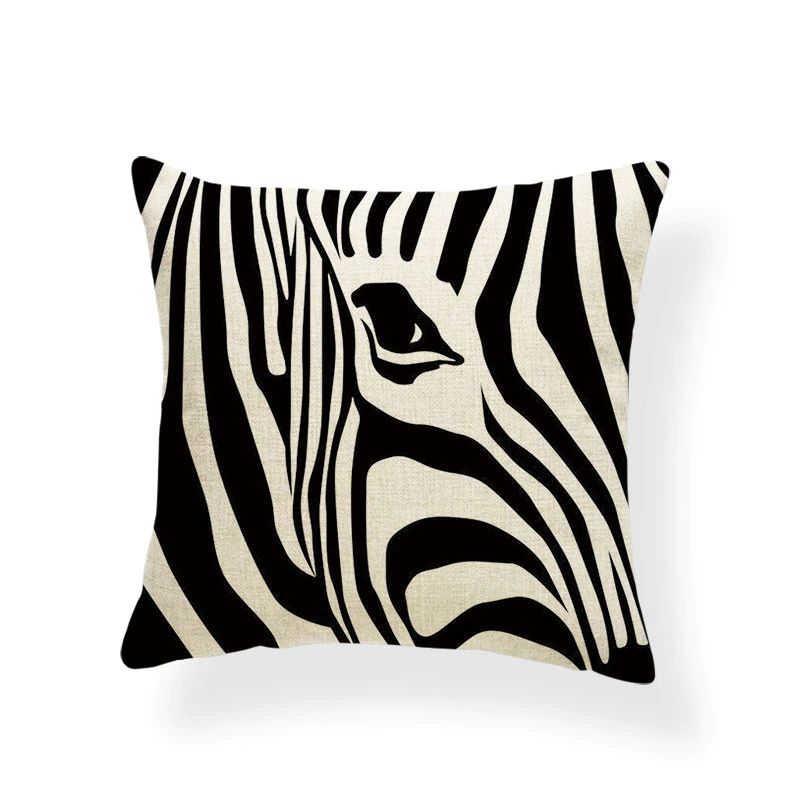 Thumbnail: Zebra Cushion Cover 45X45Cm 